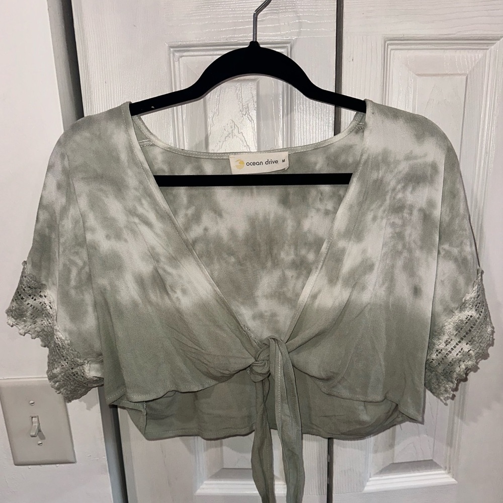 Ocean Drive Front Tie Top